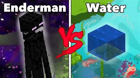 Why do endermen hate water