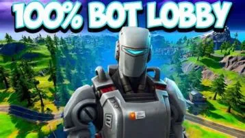 How do you get solo bot lobbies in fortnite?