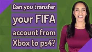 Can i log into my fifa account on another ps4?