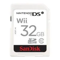 Is there a sd card for a wii console?
