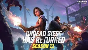 Is undead siege available in cod mobile?