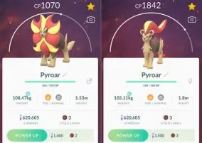 What is the only female evolution in pokemon go?