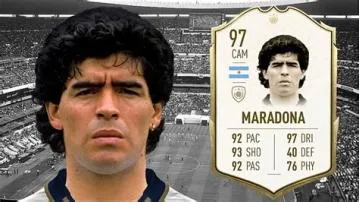Why isn t maradona in fifa mobile 22?