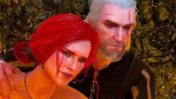 Who does triss love in the witcher?