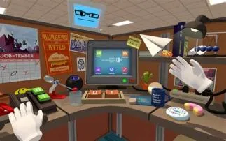 Can you use your hands in job simulator?