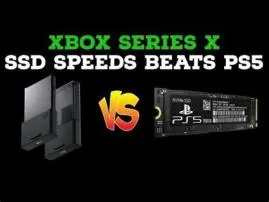 Is xbox ssd slower than ps5?