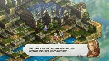 What are the first choices in tactics ogre?