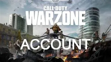 Does your warzone account transfer to pc?