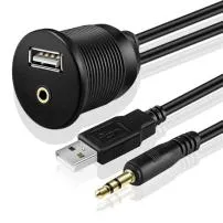 What is an aux in port for?