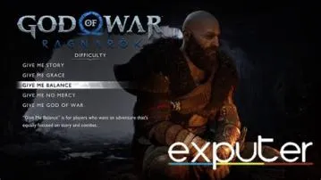 What difficulty is god of war meant to be played?