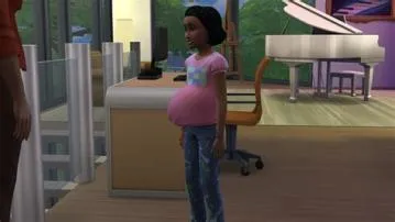 What happens when sims get pregnant?