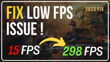 Why is league fps so low?