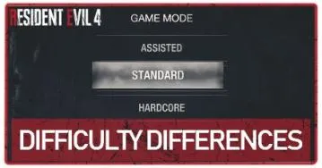 Does re4 change difficulty?
