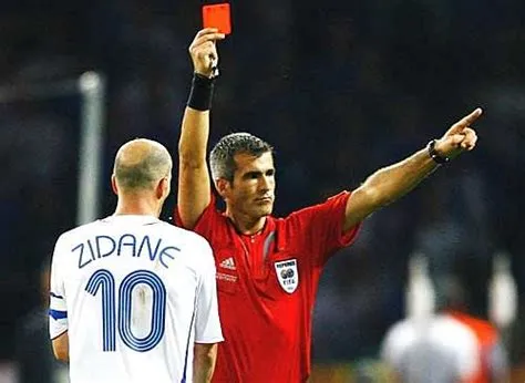 Who has highest red card in football