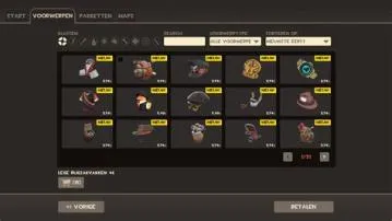 Why do i get no items in tf2?