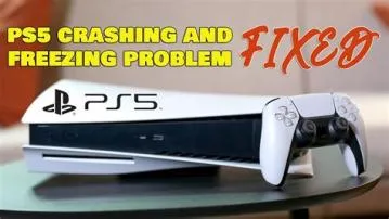 Why is my ps5 freezing?