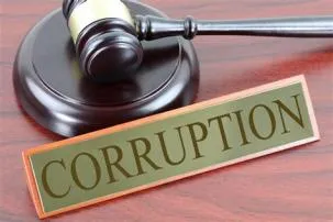 What is 1 example of corruption?