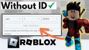 Does fake id for roblox verify age?