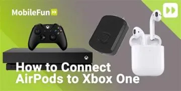 Can you pair airpods to xbox one?