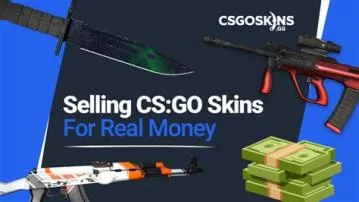 How to sell skins on csgo?