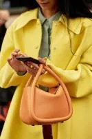 What color handbag is lucky?