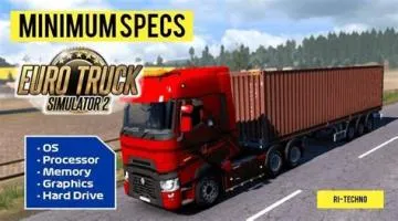 What is the minimum gpu for euro truck simulator 2?