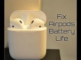 Do airpods drain battery?