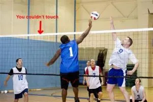 Can it be a foul if you touch the ball?