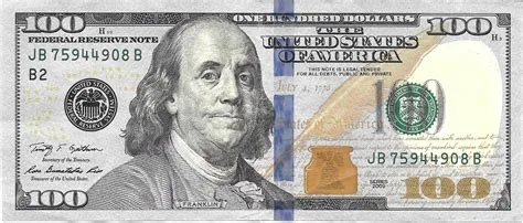 benjamin franklin on 100 dollar bill