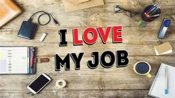 Is it ok to love your job?
