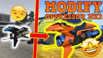 How much is the oppressor mk2 fully upgraded?