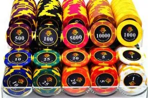 What is a good weight for poker chips?