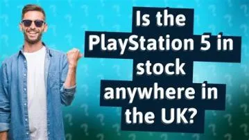 Is playstation 5 in stock anywhere?
