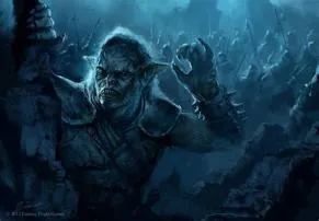 How did elves turn to orcs?