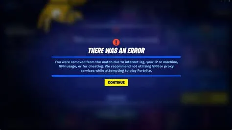 Is using a vpn in fortnite cheating