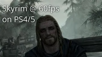 Is the new skyrim 60fps?