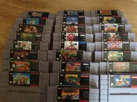 How big are all snes games?