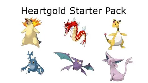 What starter is best in heartgold