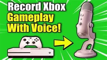 Does xbox one record your voice?