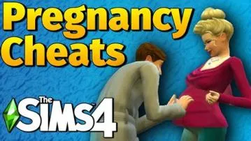 How to make sim pregnant cheat?