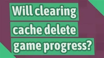 Will clearing local saved games delete my progress?