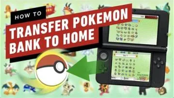Can you transfer pokémon from bank to home?