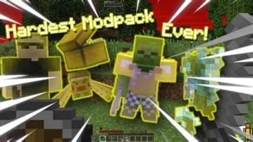 What is the hardest minecraft modpack?