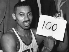 Who made 100 points in a game?
