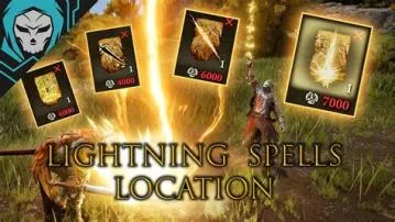 Where can i learn lightning incantations?