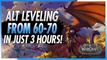 How long does it take to level to 60 in dragonflight?