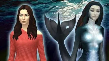 Can a sim be a vampire and a mermaid sims 4?