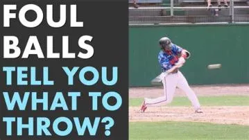 What is the difference between a foul and a ball?