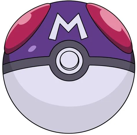 What colors are master ball