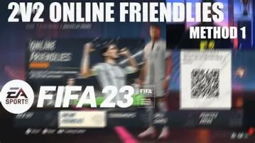 Where is online friendlies in fifa 22?